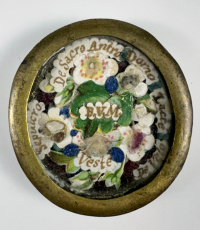 Reliquary theca with 6 relics of the Blessed Virgin Mary